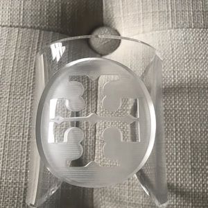 Tory Burch Lucite cuff bracelet